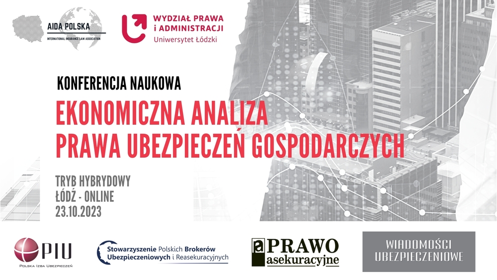 Grafika Konferencji Ekonomiczna Analiza Prawa Ubezpieczeń Gospodarczych